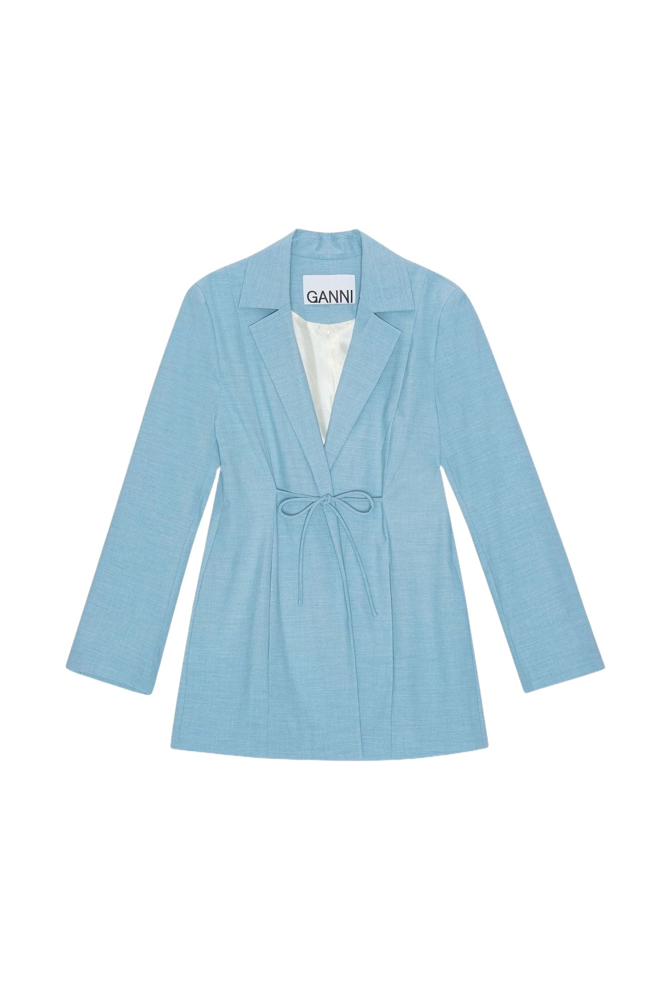 Belted blazer - Powder Blue