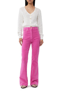 Pantalon en velours côtelé - Orchid Smoke