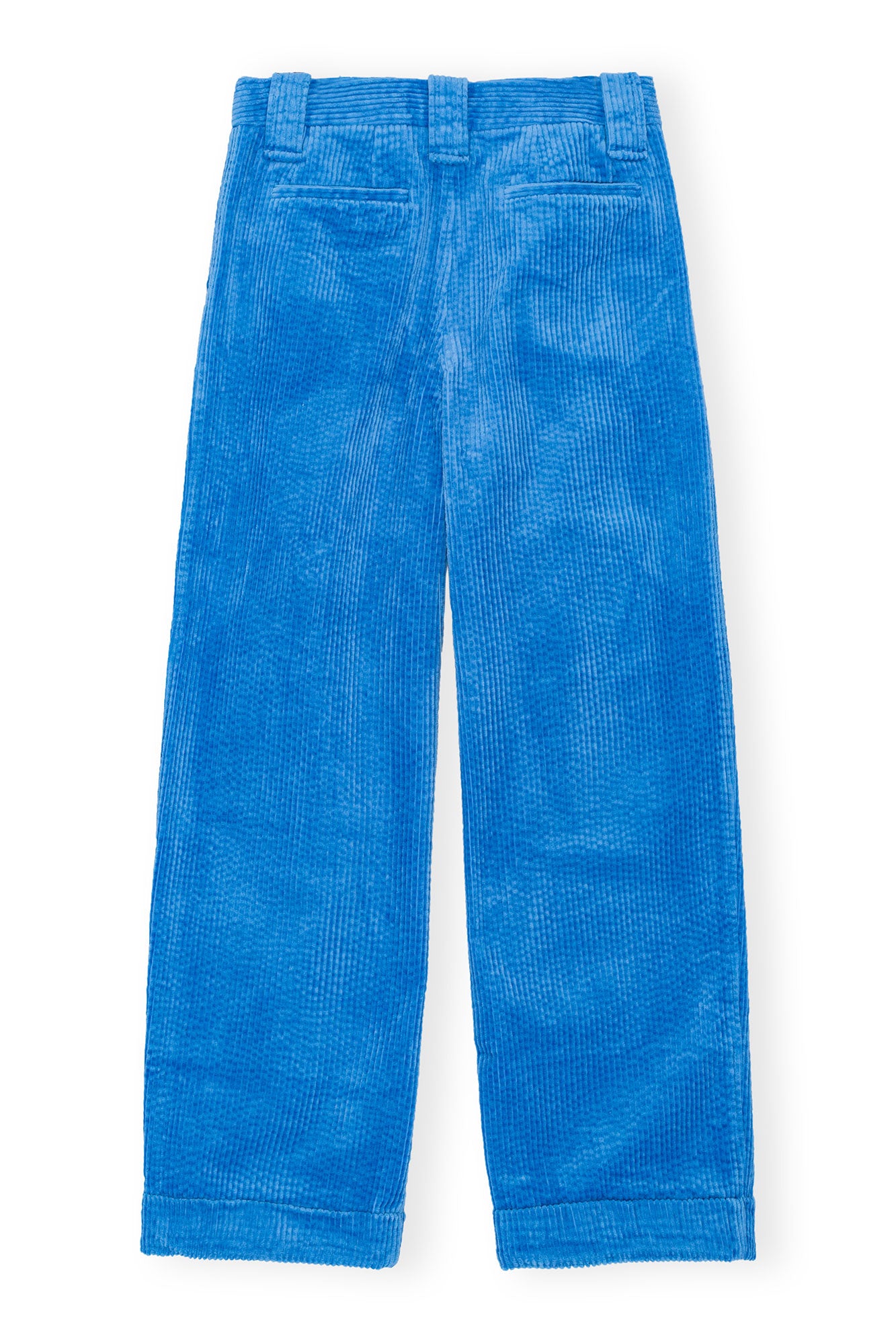 Pantalon plissé ample en velours côtelé - Silver Lake Blue