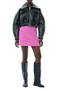 Future jacket with curved sleeves - Black