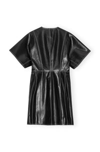 Robe courte ajustée à manches moulantes - Black