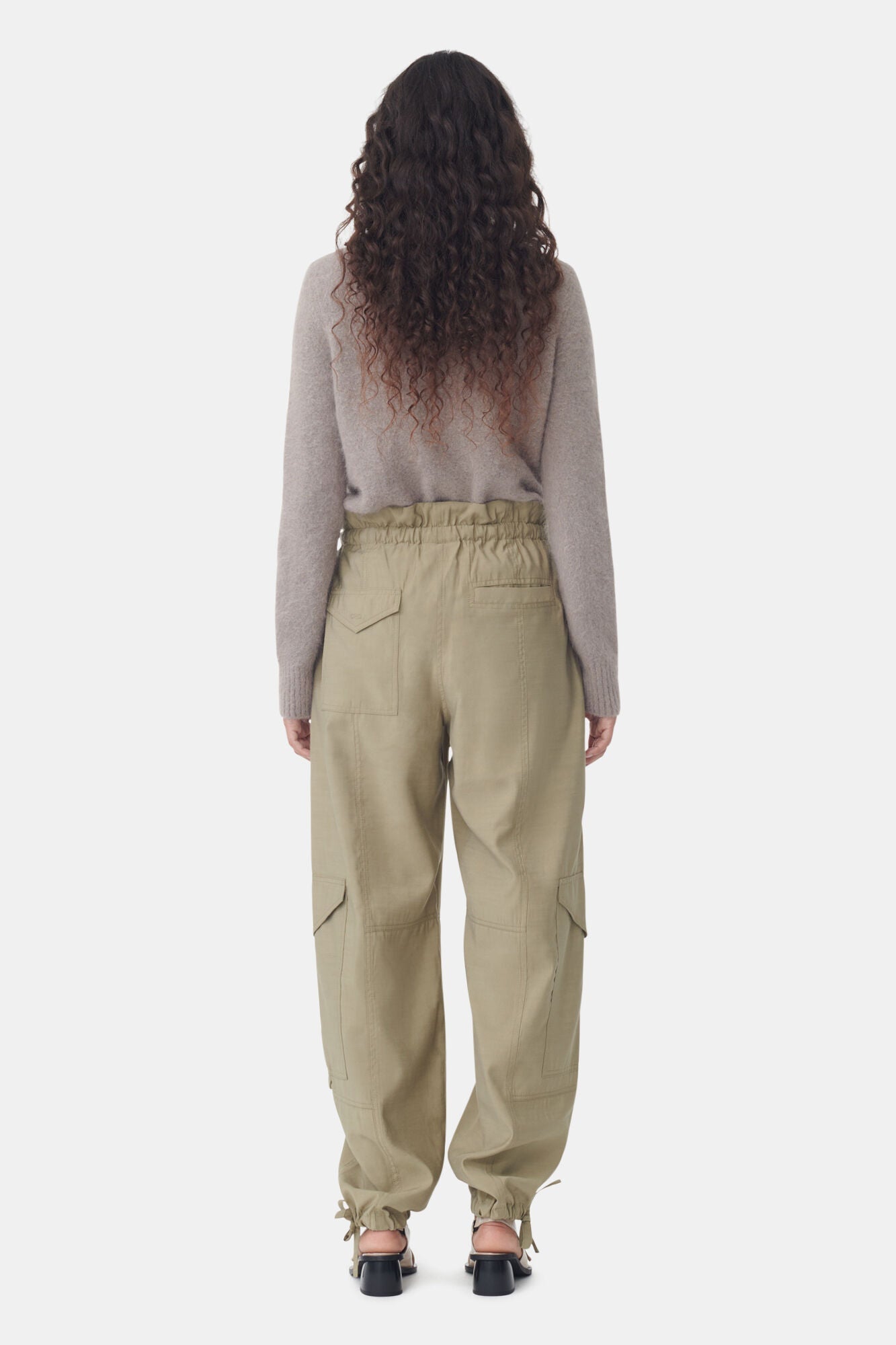 Pantalon cargo à poches - Aloe