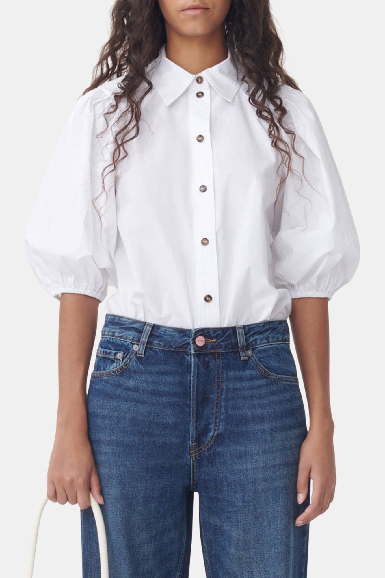 Cotton shirt - Bright White