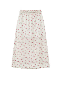 Long jacquard skirt - Tofu