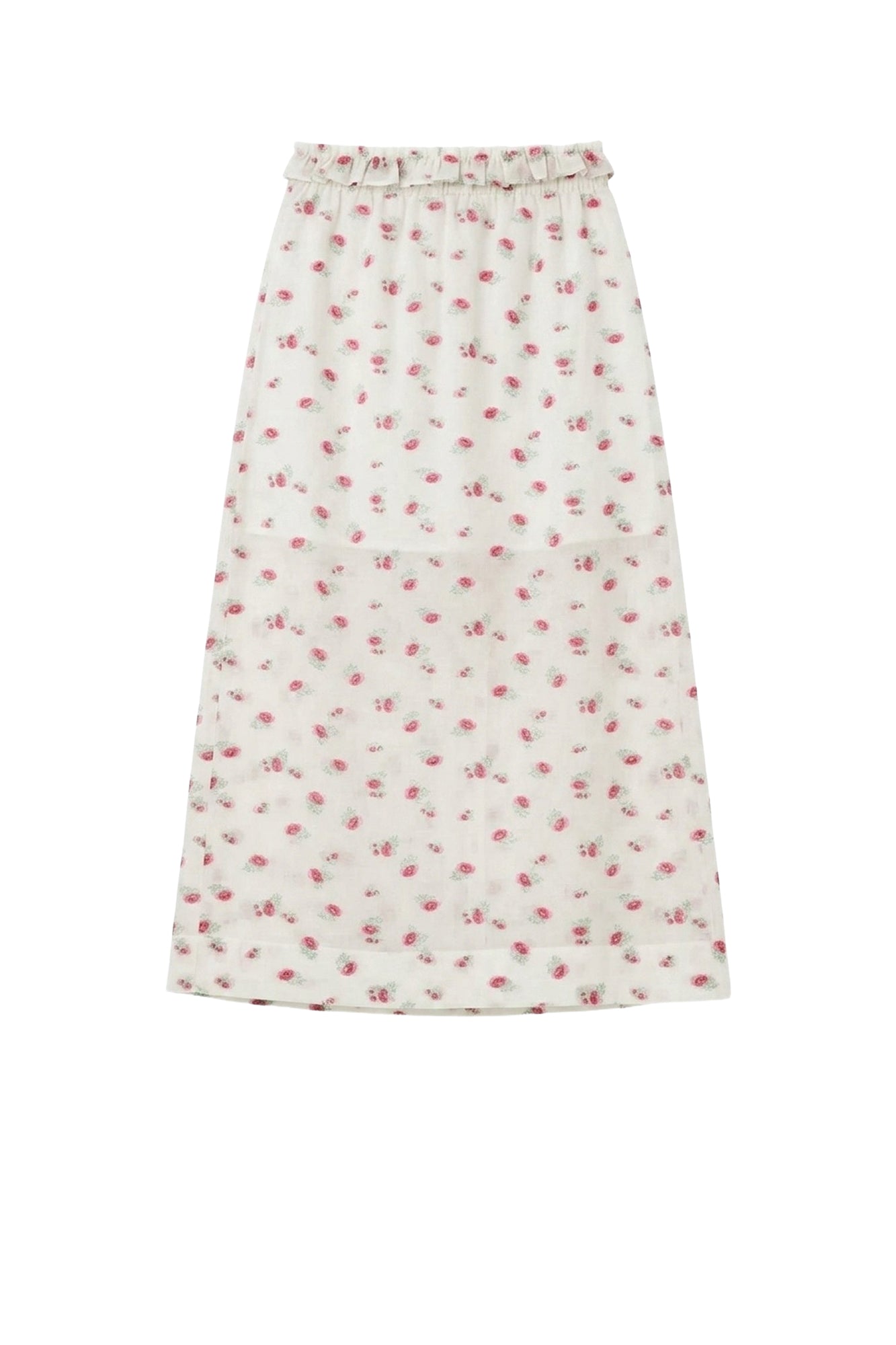 Long jacquard skirt - Tofu