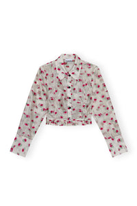 Chemise en organza jacquard - Tofu