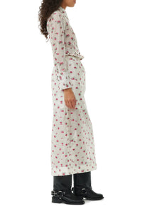 Chemise en organza jacquard - Tofu