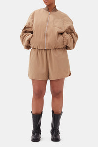 Bomber court oversize - Tiger's Eye