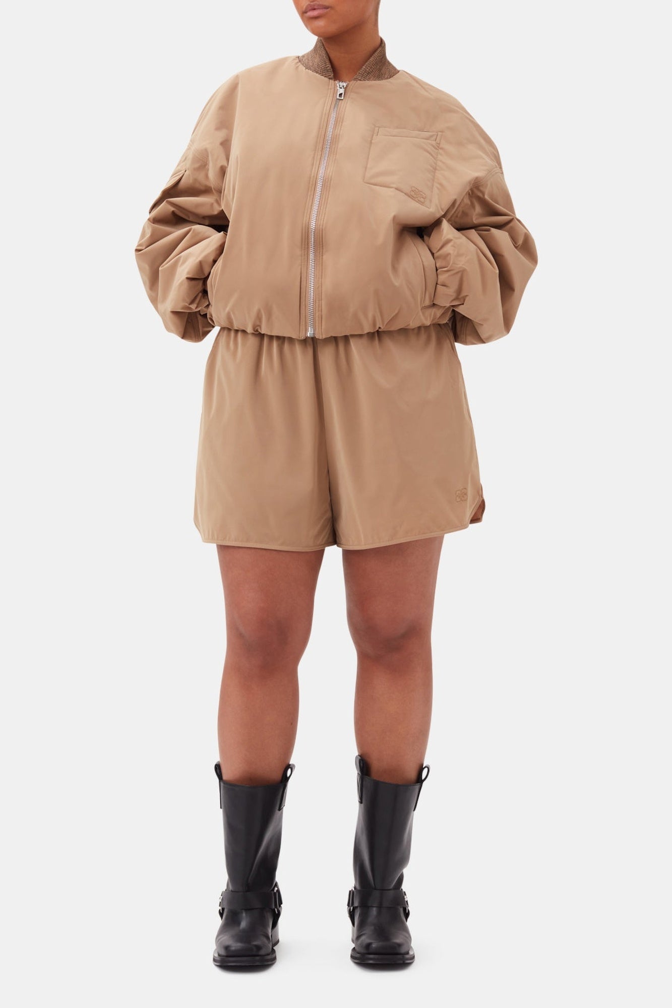 Bomber court oversize - Tiger's Eye
