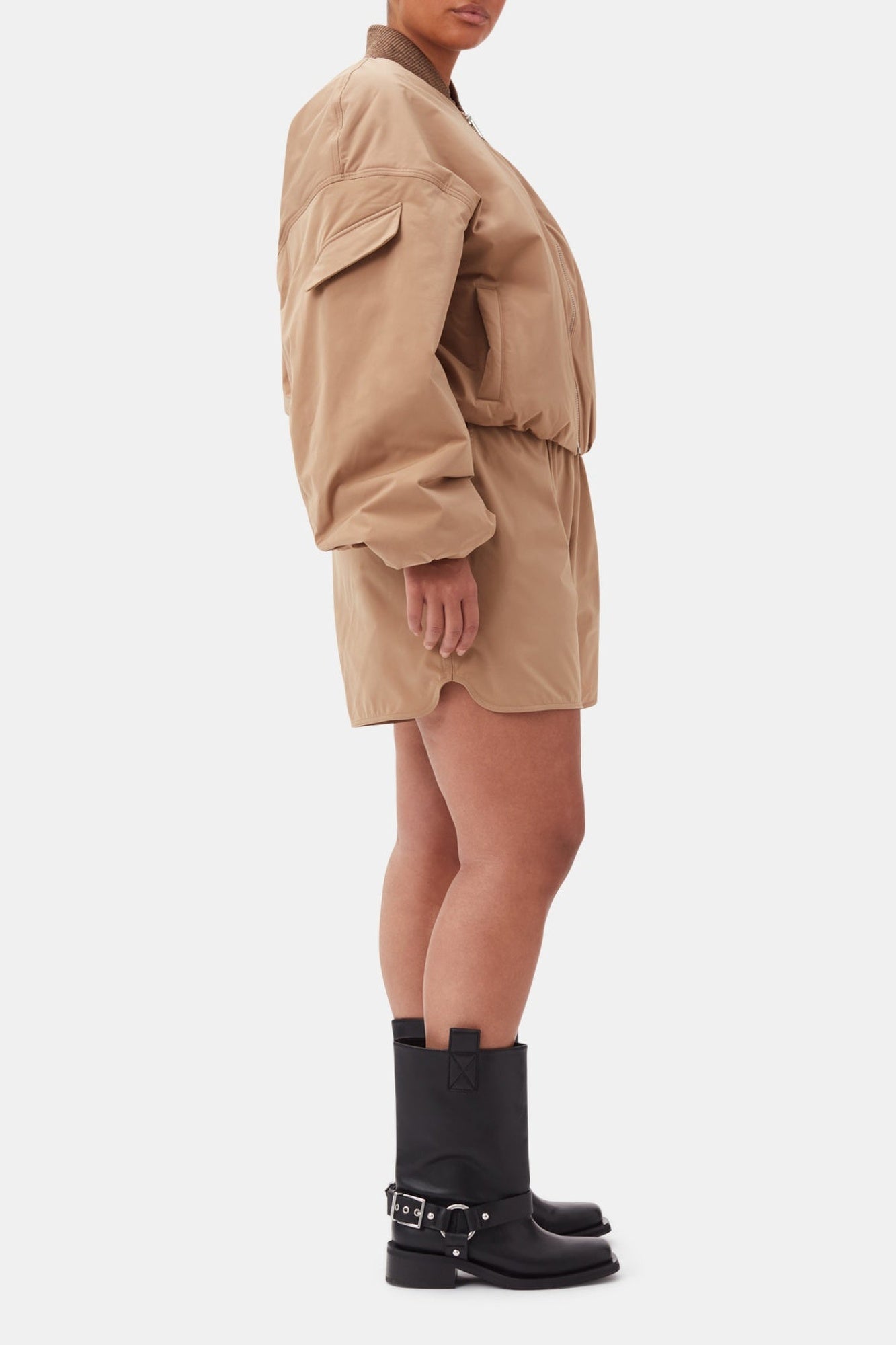 Bomber court oversize - Tiger's Eye