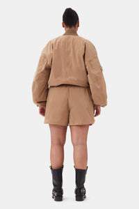 Bomber court oversize - Tiger's Eye