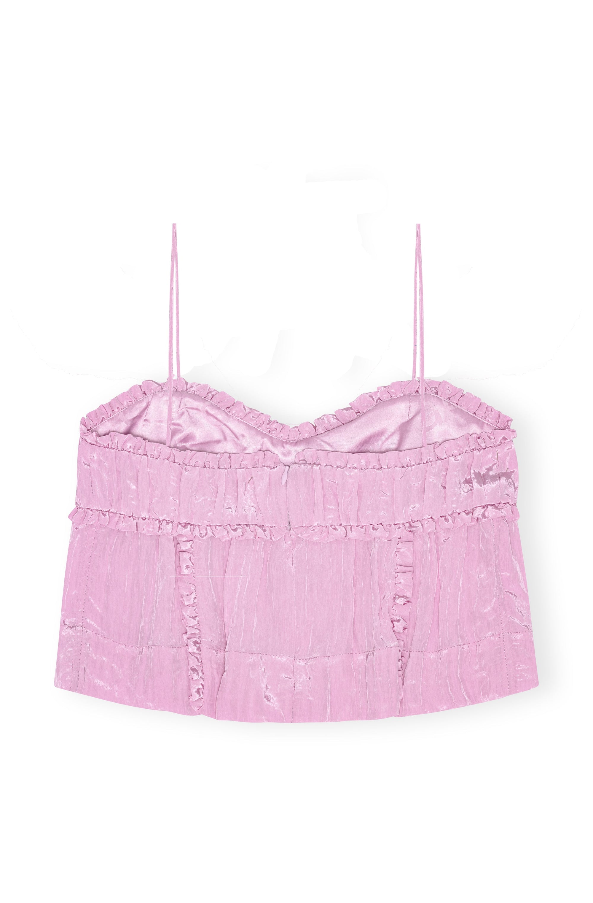 Strappy crop top - Lilac Sachet