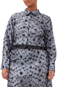 Chemise courte à sequins - Heather