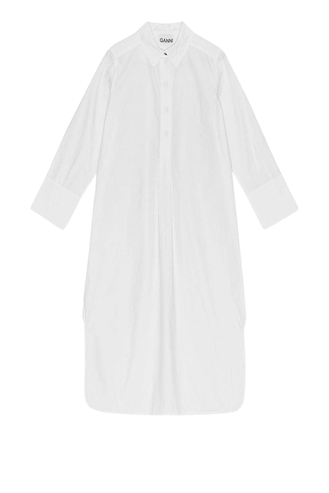 Oversized shirt dress - Bright White