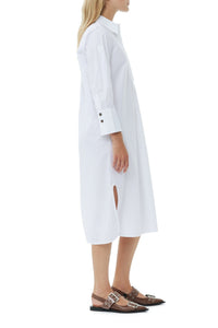Oversized shirt dress - Bright White