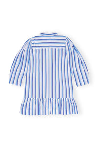 Robe courte chemise rayée - Silver Lake Blue