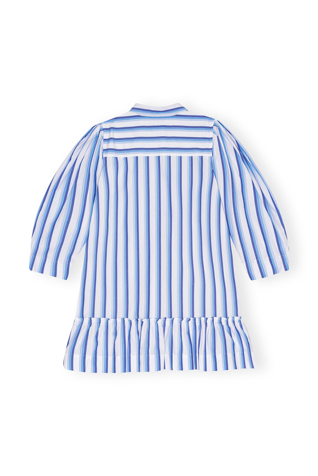 Robe courte chemise rayée - Silver Lake Blue