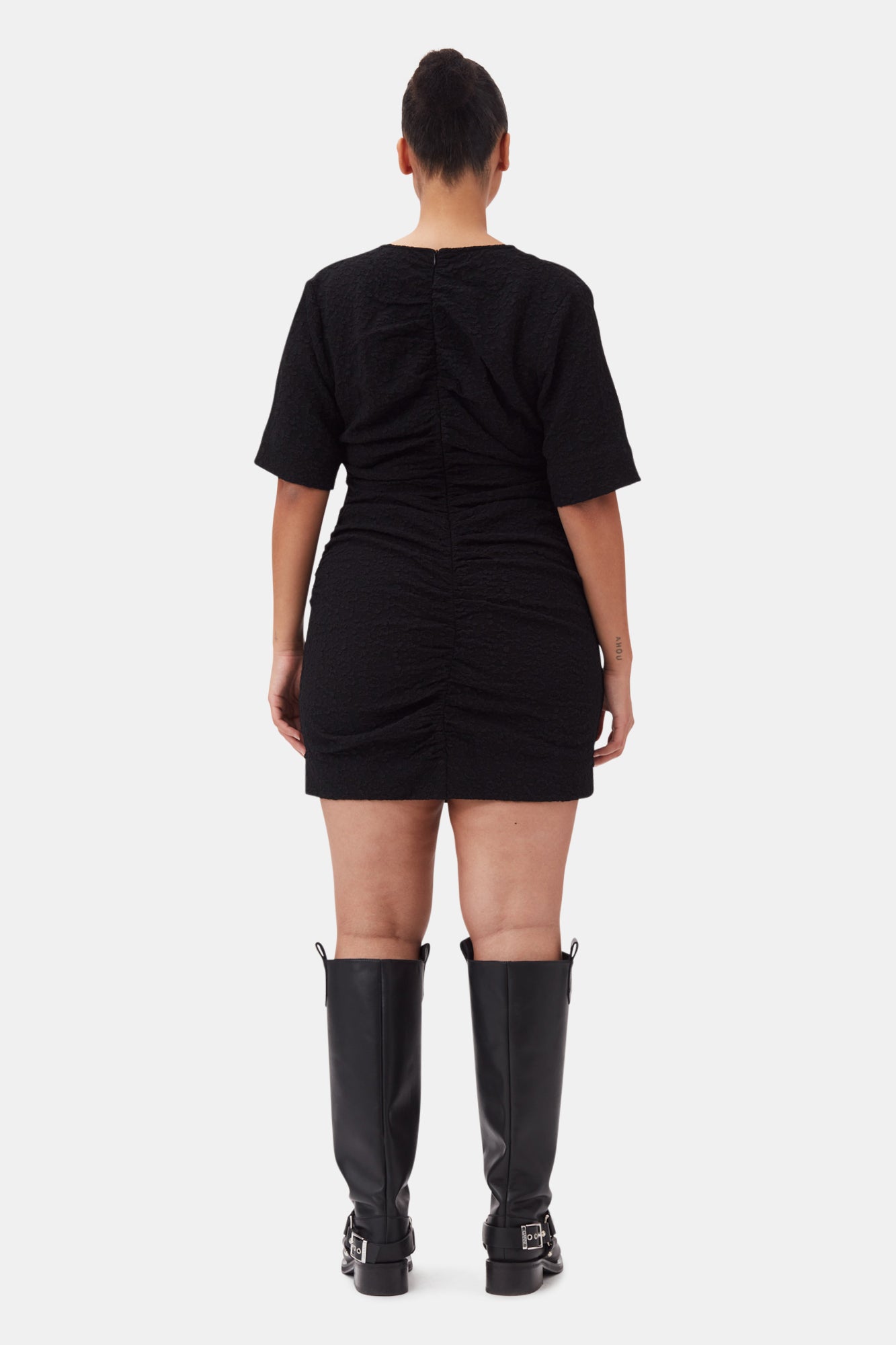 Robe courte texturées - Black