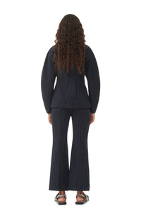 Pantalon court à rayures - Sky Captain