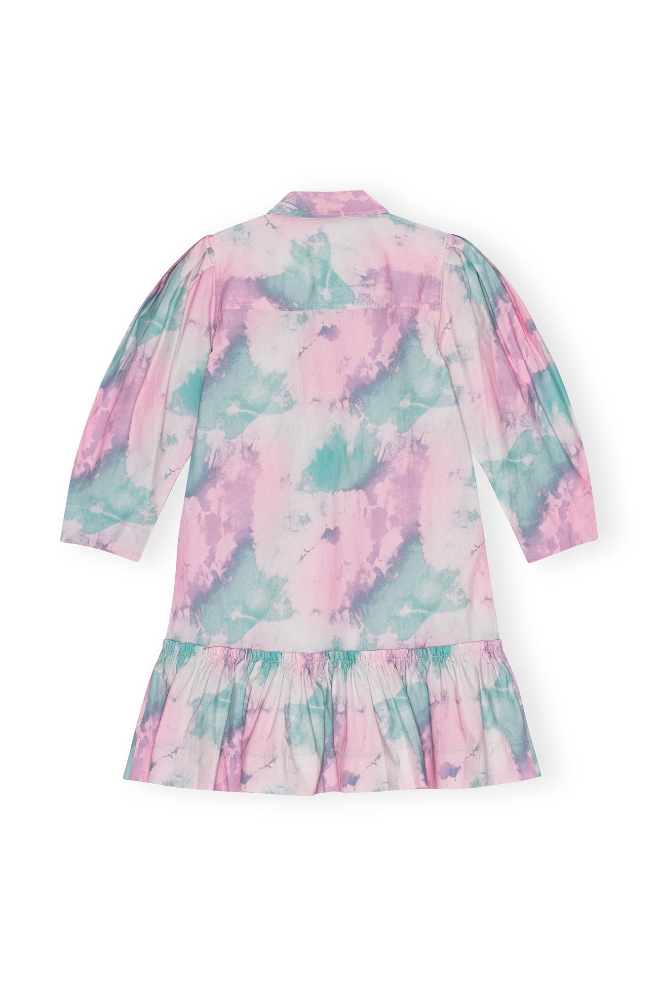 Robe courte chemise imprimée - Lilac Sachet