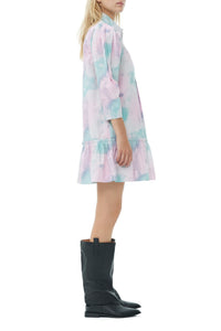 Robe courte chemise imprimée - Lilac Sachet