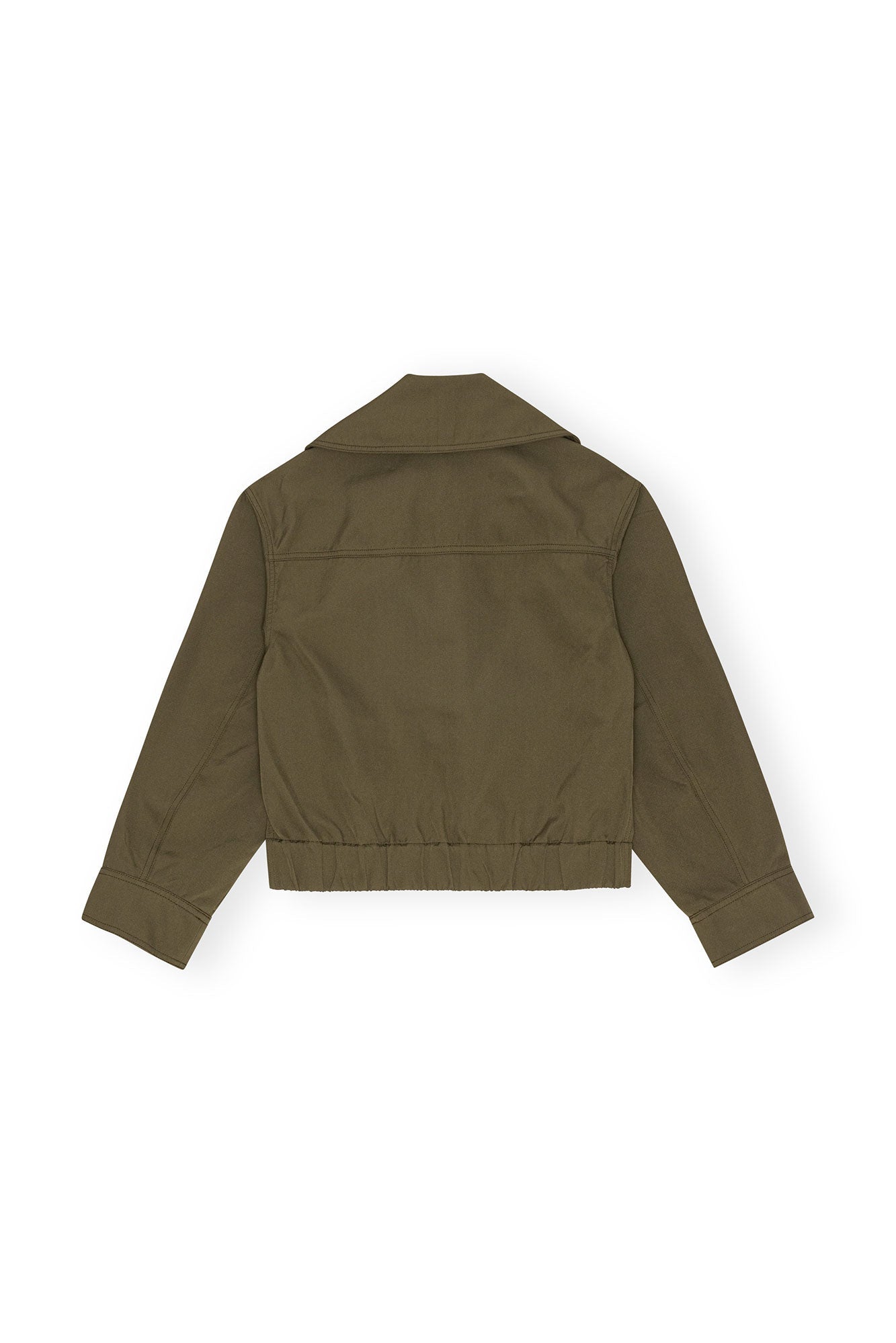 Veste courte à col large en twill - Kalamata