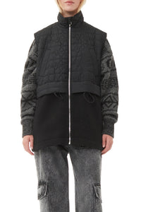 Veste polaire molletonnée - Black