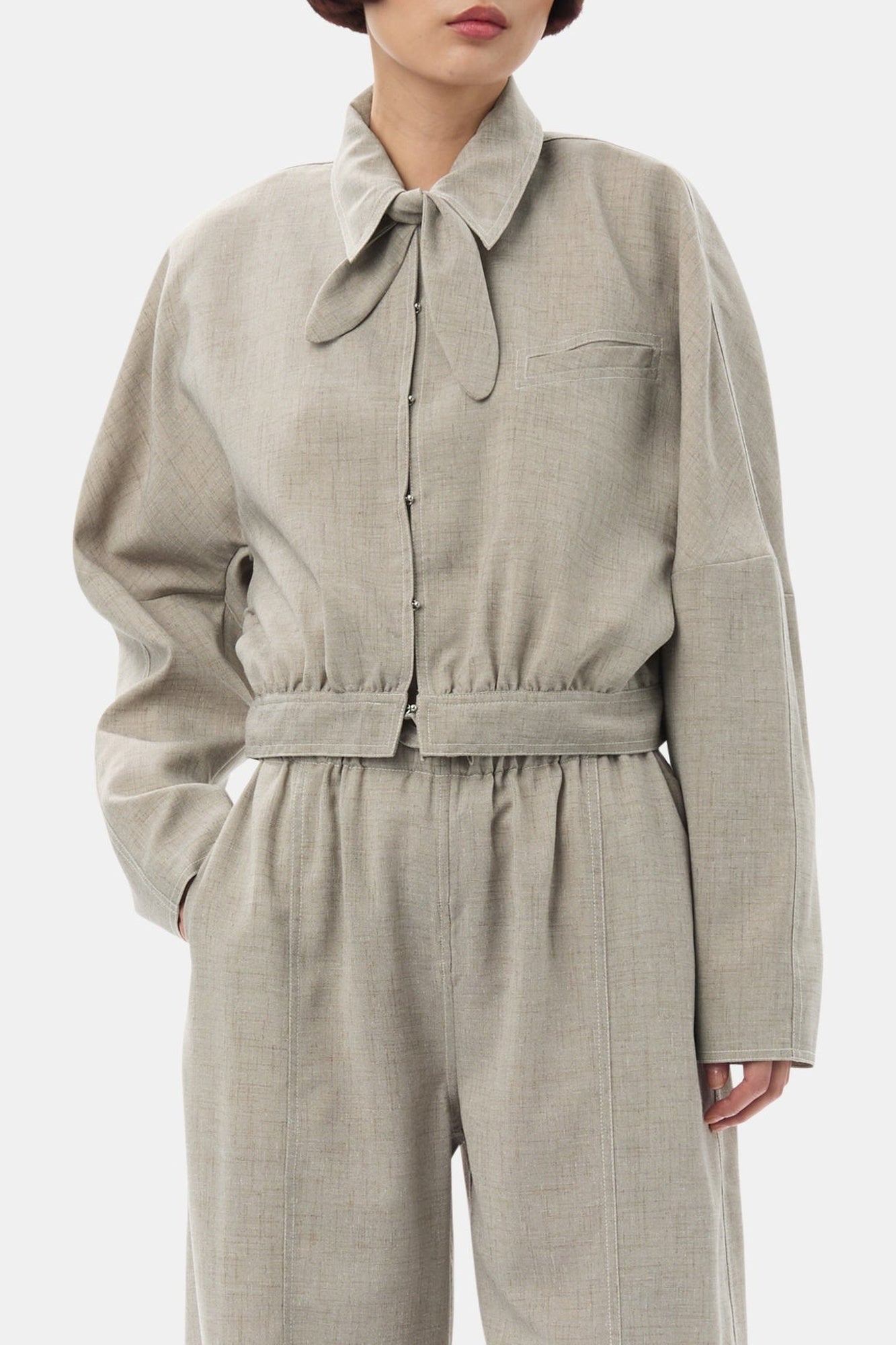 Veste courte zippée - Alfalfa