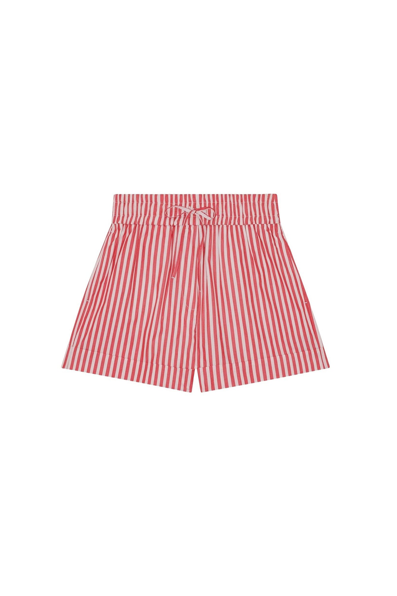 Short à rayures en coton - Barbados Cherry