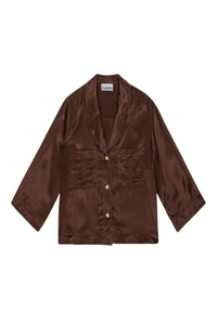 Short satin shirt - Mole