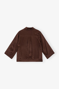 Short satin shirt - Mole
