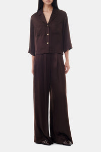 Short satin shirt - Mole