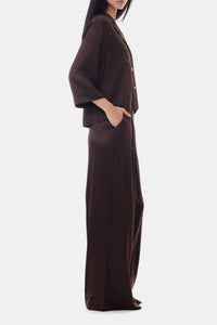 Short satin shirt - Mole