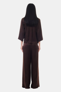 Short satin shirt - Mole