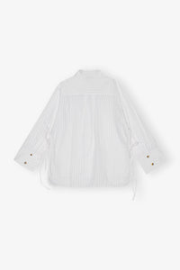 Chemise oversize à rayures - Bright White