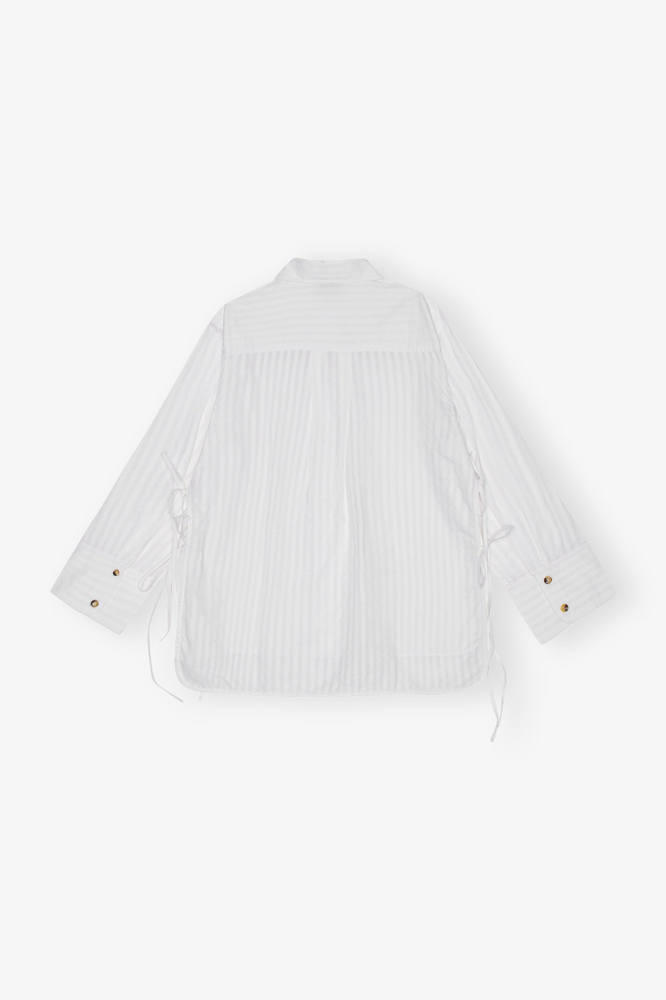 Chemise oversize à rayures - Bright White