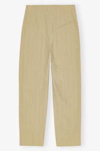 Pantalon Stripe Suiting High Waist - Sahara Sun