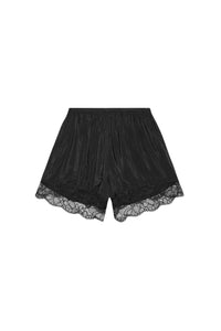 Short élastique en dentelle - Black