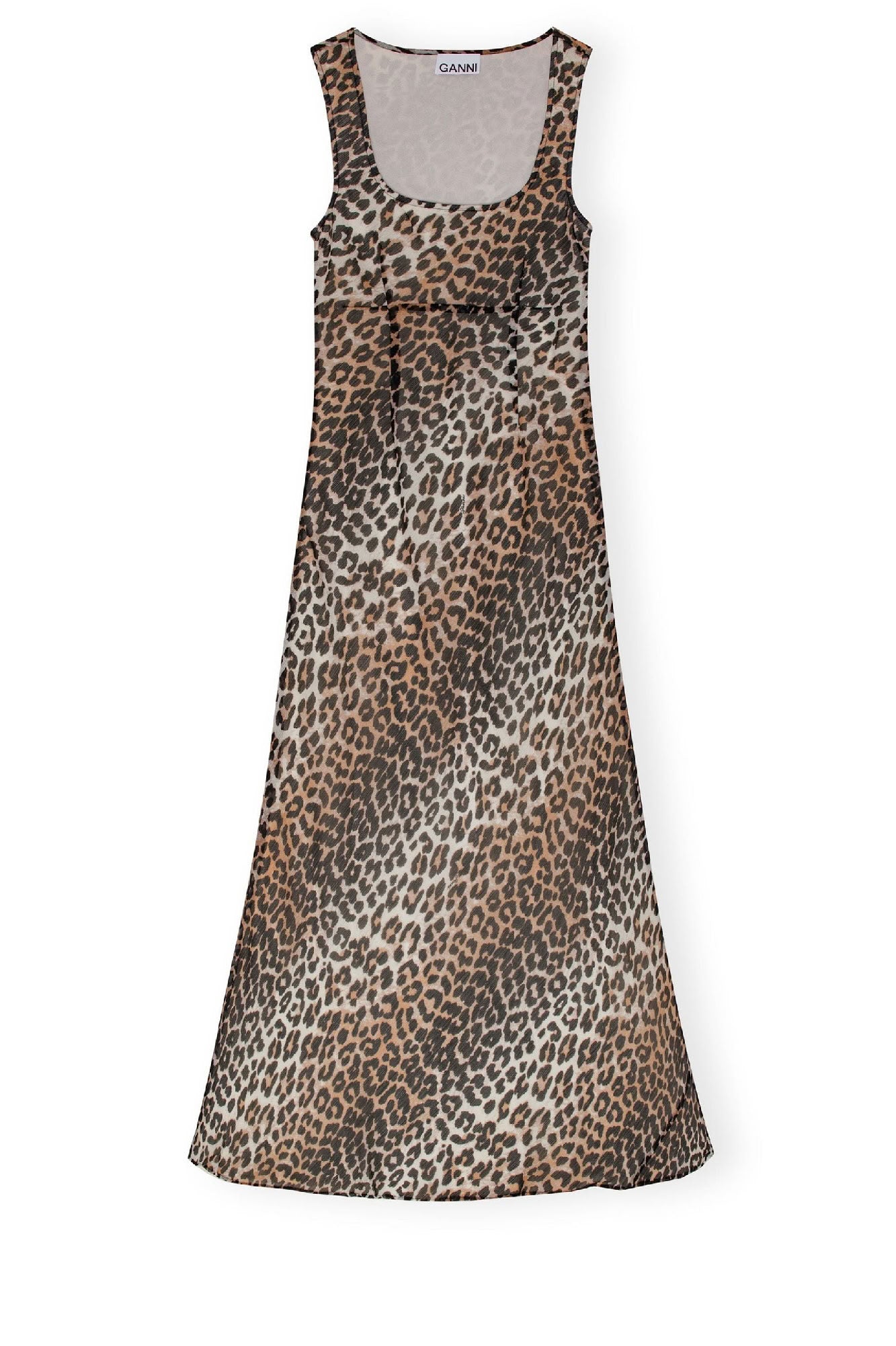 Robe longue imprimé animal - Almond Milk