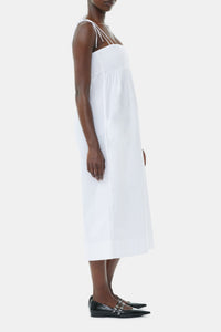 Robe midi à cordes - Bright White