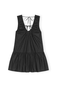 Robe courte à dos noué - Black