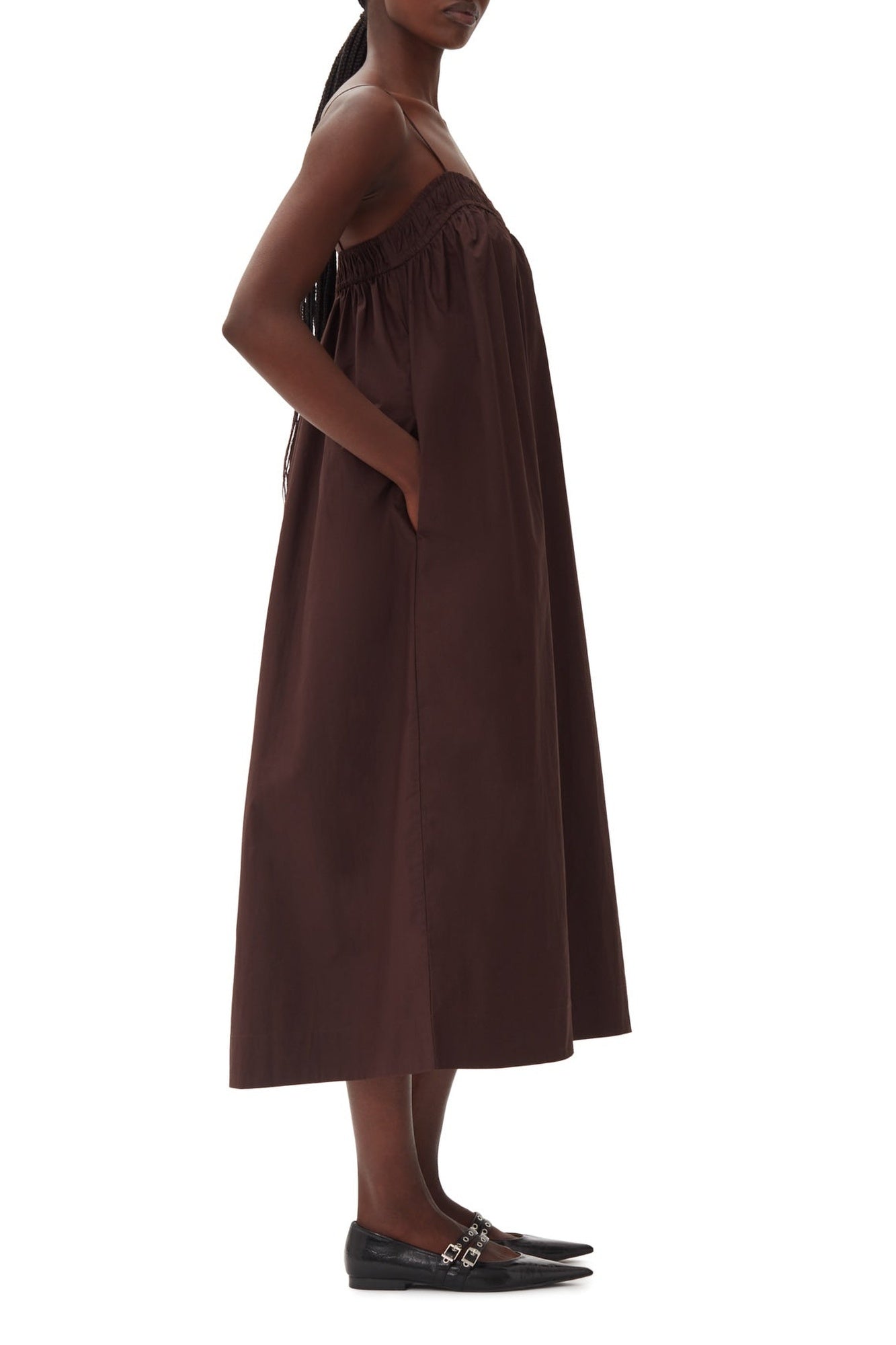 Robe midi en coton - Mole