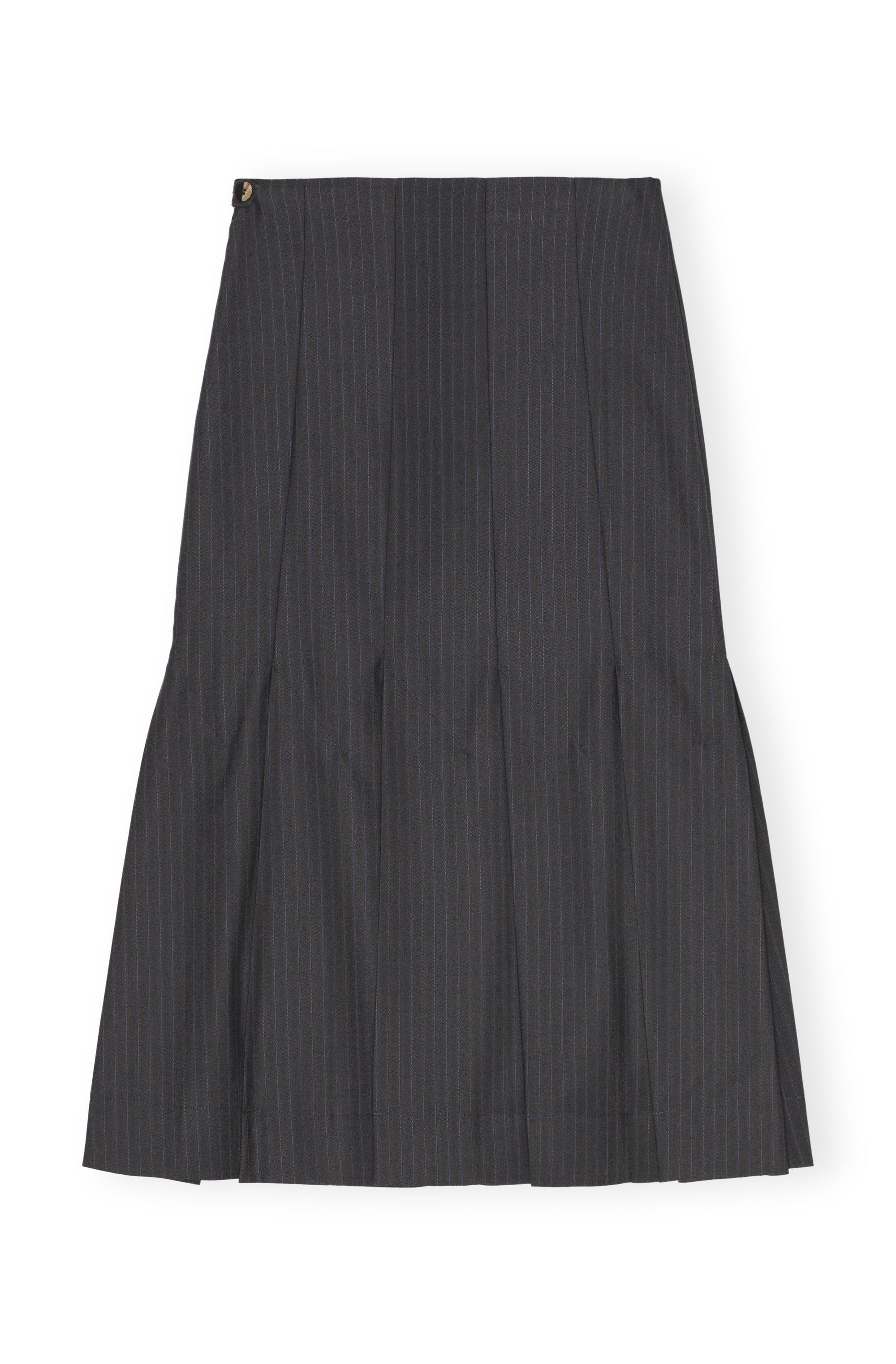 Jupe midi à rayures en tissu - Phantom