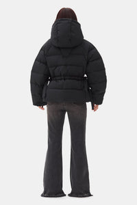 Doudoune courte oversize - Black