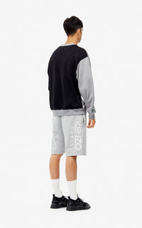 Short Kenzo Logo - Pearl Grey