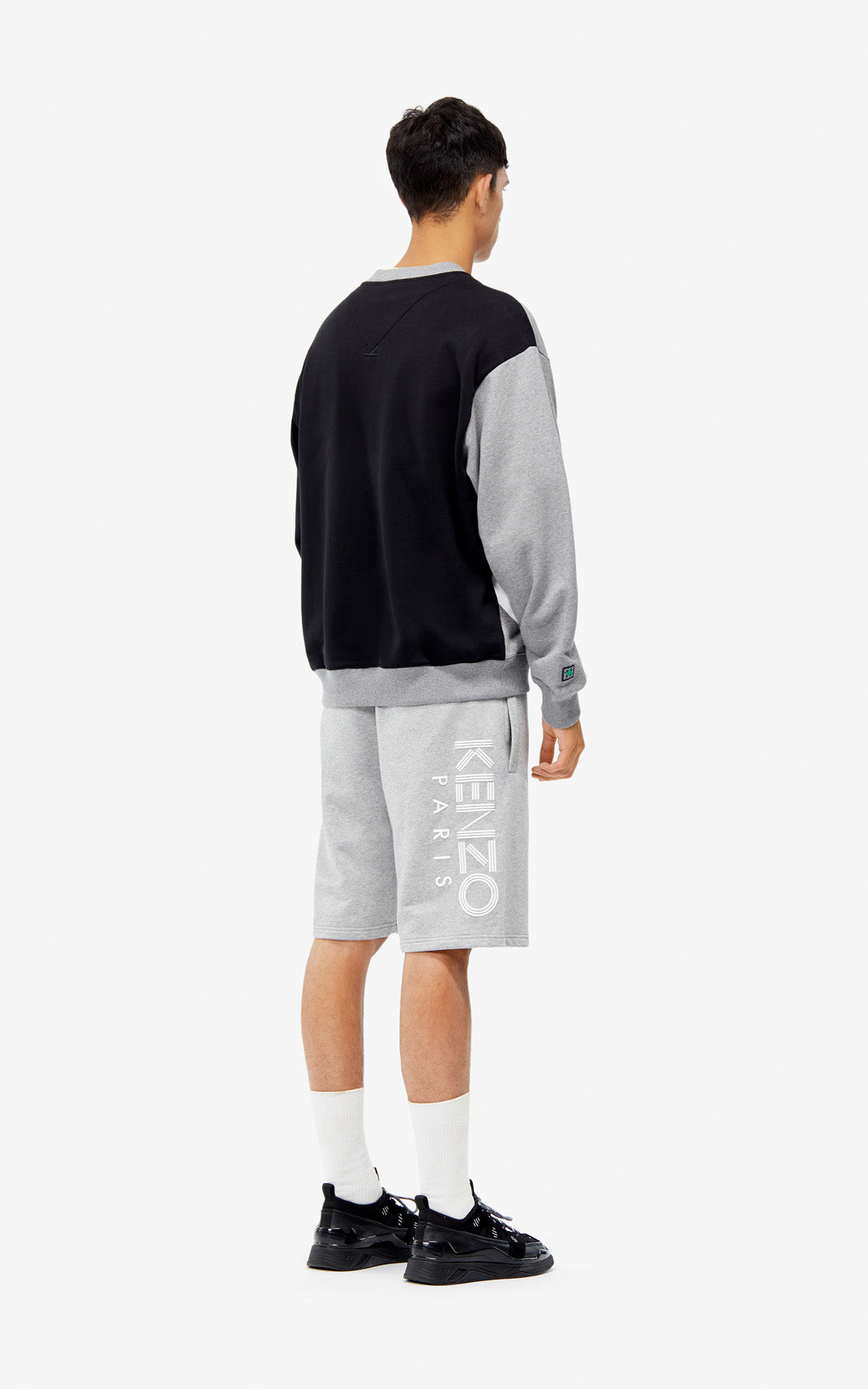 Short Kenzo Logo - Pearl Grey