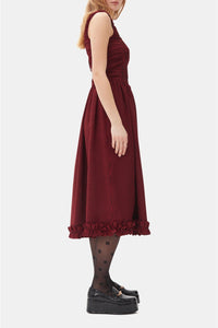 Robe midi plissée sans manches - Winery