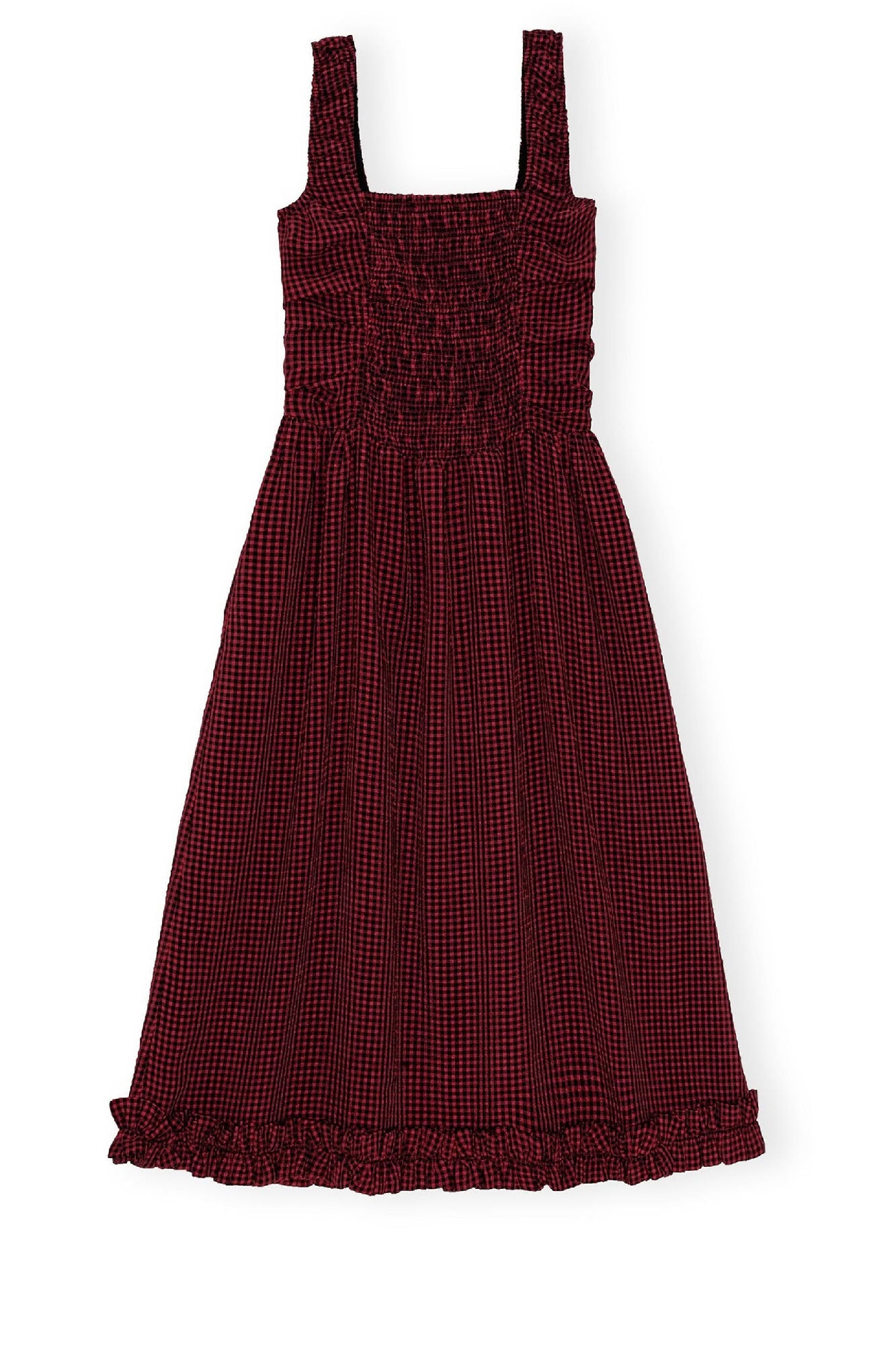 Robe midi plissée sans manches - Winery