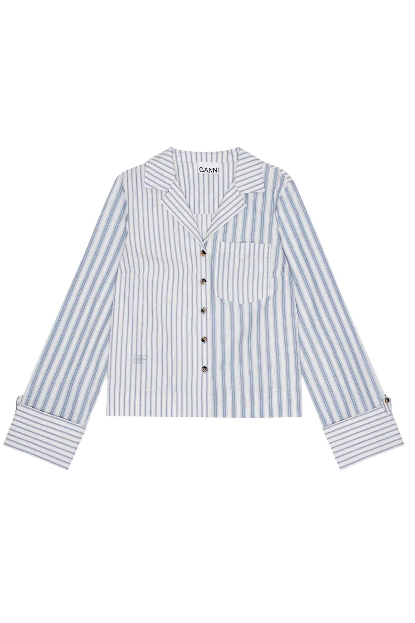 Fine stripes shirt - Egret
