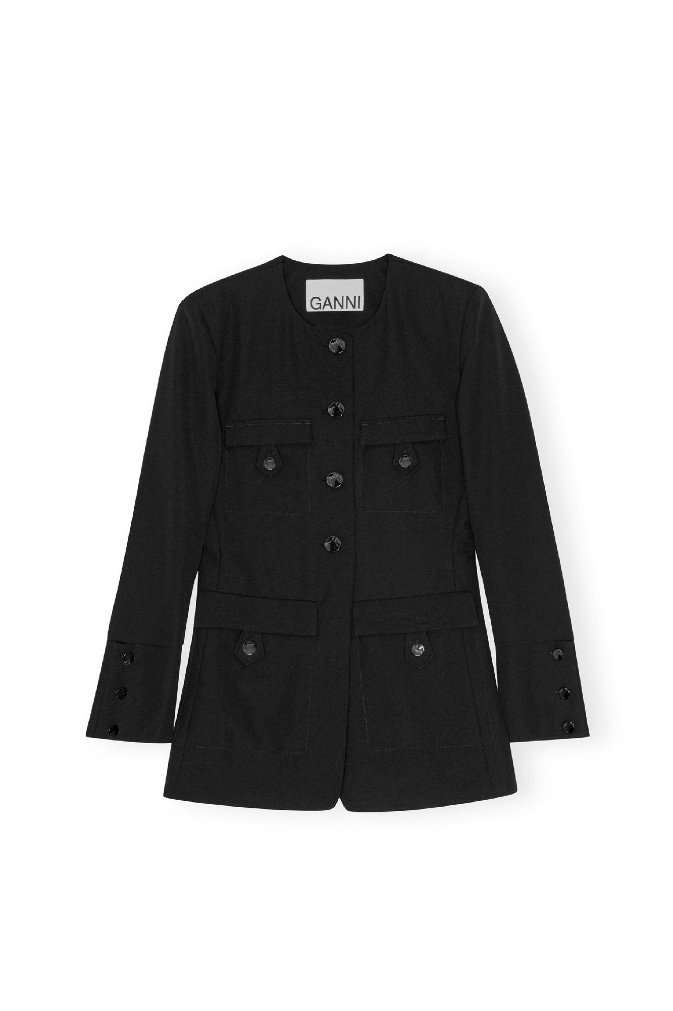 Blazer cintré et boutonné - Black